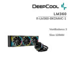SISTEMA LIQUIDO DEEPCOOL LM360 ( R-LM360-BKDMMC-1 ) PANTALLA 2.4" IPS | LED-ARGB