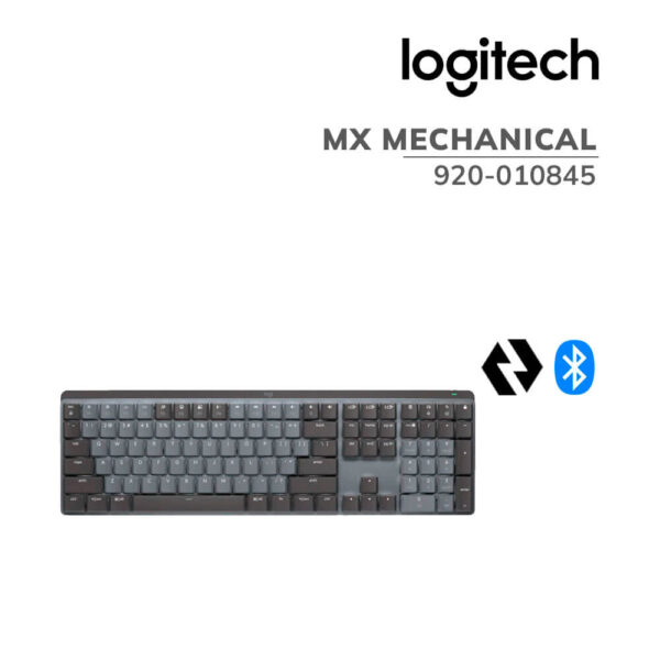 TECLADO LOGITECH MX MECHANICAL WIRELESS/BT ILUMINATED BLACK SP (920-010845)