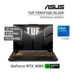 LAPTOP GAMER ASUS TUF FX607VJB-RL209 CORE 5-210H 8GB 512GB SSD GEFORCE RTX 3050 6GB 16 WUXGA 144HZ FREEDOS(90NR0MZ6-M00B80)