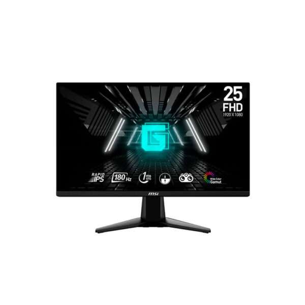 MONITOR GAMER MSI 25" (G255F) PANEL RAPID IPS | 180HZ - 1MS | HDMI - DP