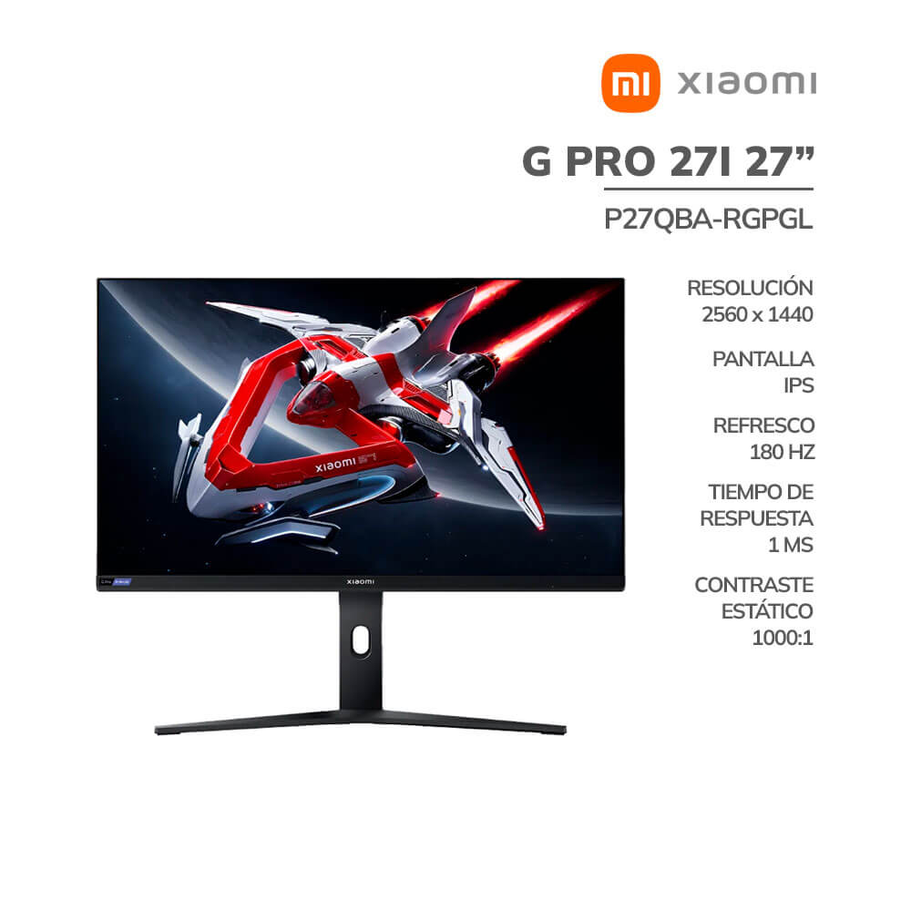 monitor-gamer-xiaomi-27-mini-led-g-pro-27i-panel-ips-qhd-2560x1440-180hz-1ms-2-hdmi-2-dp-p27qba-rgpgl-pc-speed MONITOR GAMER XIAOMI 27" MINI LED (G PRO 27I) PANEL IPS | QHD 2560X1440 |180HZ - 1MS | 2 HDMI - 2 DP (P27QBA-RGPGL)