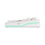 TECLADO GAMER AULA F87 PRO V2 (F87 PRO V2) WIRED - BT - WIRELESS | WHITE CONTOUR | SWITCH STAR VECTOR | LED-RGB - Imagen 5