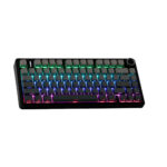 TECLADO GAMER AULA F75 PRO (F75PRO-B) WIRED - BT - WIRELESS | GRADIENT GREY | SWITCH REAPER | LED-RGB