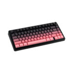 TECLADO GAMER AULA F75 PRO (F75PRO) WIRED - BT - WIRELESS | GRADIENT BLACK/PINK | SWITCH REAPER | LED-RGB