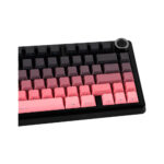 TECLADO GAMER AULA F75 PRO (F75PRO) WIRED - BT - WIRELESS | GRADIENT BLACK/PINK | SWITCH REAPER | LED-RGB