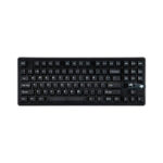 TECLADO GAMER AULA F87 PRO V2 (F87 PRO V2) WIRED - BT - WIRELESS | BLACK FROSTED TRANSPARENT | SWITCH X3 | LED-RGB