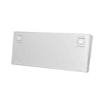 TECLADO GAMER AULA F87 PRO V2 (F87 PRO V2) WIRED - BT - WIRELESS | WHITE/BLUE/DARK PURPLE | SWITCH STAR VECTOR | LED-RGB