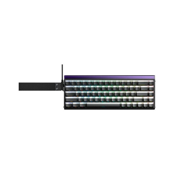 TECLADO GAMER AULA HERO68HE (HERO68HE) WIRED | BLACK LIGHT HOUSE | SWITCH JADE KING MAGNETIC | LED-RGB