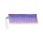 TECLADO GAMER AULA HERO68HE (HERO68HE) WIRED | PURPLE/WHITE GRADIENT | SWITCH DRAGON KING MAGNETIC | LED-RGB