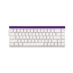 TECLADO GAMER AULA HERO68HE (HERO68HE) WIRED | WHITE CONTOUR | SWITCH BLACK KING MAGNETIC | LED-RGB