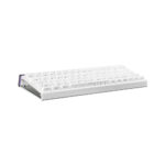 TECLADO GAMER AULA HERO68HE (HERO68HE) WIRED | WHITE CONTOUR | SWITCH BLACK KING MAGNETIC | LED-RGB