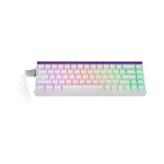 TECLADO GAMER AULA HERO68HE (HERO68HE) WIRED | WHITE LIGHT HOUSE | SWITCH JADE KING MAGNETIC | LED-RGB