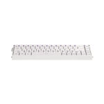 TECLADO GAMER AULA HERO68HE (HERO68HE) WIRED | WHITE | SWITCH BLACK KING MAGNETIC | LED-RGB