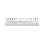 TECLADO GAMER AULA HERO84HE (HERO84HE) WIRED | WHITE CONTOUR | SWITCH BLACK KING MAGNETIC | LED-RGB