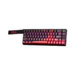 TECLADO GAMER AULA WIN60HE MAX (WIN60HE MAX) WIRED | BLACK/RED | SWITCH WING CHUN MAGNETIC | LED-RGB
