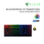 TECLADO GAMER RAZER BLACKWIDOW V3 TENKEYLESS () SWITCH RAZER YELLOW | LED-RAZER CHROMA RGB