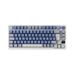 TECLADO GAMER ROYAL KLUDGE (RK M75) OCEAN BLUE | TRI-MODES WIRELESS - BT - USB | K SILVER SWITCH | LED-RGB