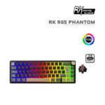TECLADO GAMER ROYAL KLUDGE (RK R65 PHANTOM) BROWN SWITCH | USB | LED-RGB