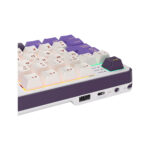 TECLADO GAMER ROYAL KLUDGE (RK-S98) BLACKBERRY MOUSSE | TRI-MODES WIRELESS - BT - USB | CHARTREUSE SWITCH | LED-RGB