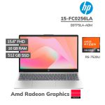 LAPTOP HP 15-FC0256LA RYZEN 5-7520U 16GB DDR5 512GB SSD 15.6" FHD FREEDOS ( B9TP9LA-ABM )