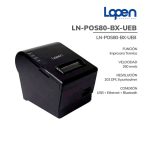 IMPRESORA TERMICA LOPEN (LN-POS80-BX-UEB) 80MM USB/ ETHERNET/ BLUETOTH