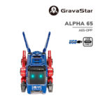 CARGADOR GRAVASTAR ALPHA 65 (A65-OPP) 65W GAN FAST CHARGER | BLAZE BLUE
