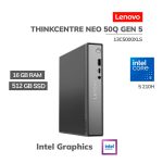 COMPUTADORA LENOVO THINKCENTRE NEO 50Q GEN 5 CORE 5 210H 16GB 512GB SSD WINDOWS 11 PRO (13C5000XLS)