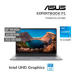 LAPTOP ASUS EXPERTBOOK P1 P1503CVA-S71655 I5-13420H 16GB 512GB SSD 16" WUXGA FREEDOS