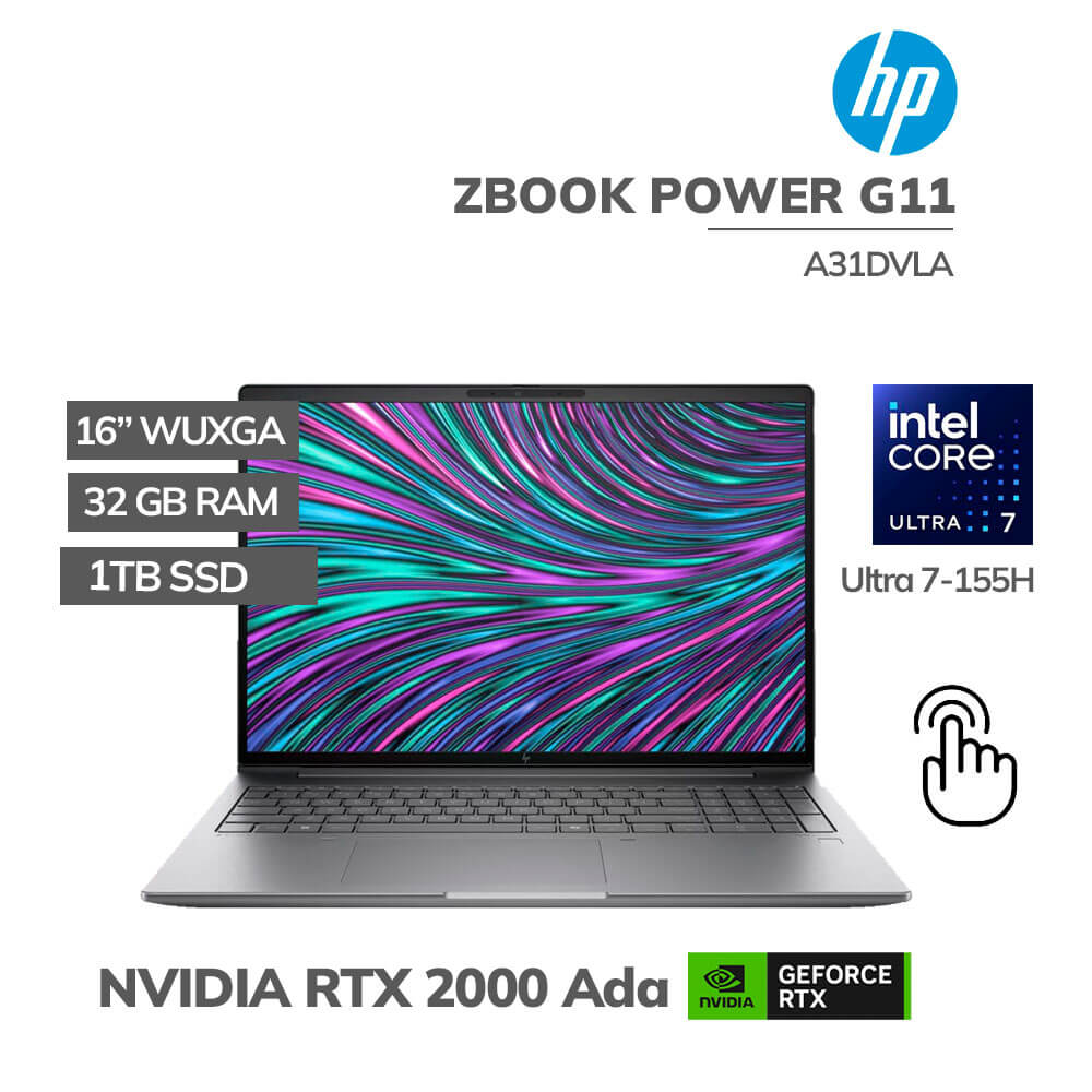 laptop-hp-zbook-power-g11-ultra-7-155h-32gb-1tb-ssd-nvidia-rtx-2000-8gb-16-wuxga-touchscreen-windows-11-pro-a31dvla-pc-speed LAPTOP HP ZBOOK POWER G11 ULTRA 7-155H 32GB 1TB SSD NVIDIA RTX 2000 8GB 16 WUXGA TOUCHSCREEN WINDOWS 11 PRO (A31DVLA)