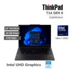 LAPTOP LENOVO THINKPAD T14 GEN 6 ULTRA 7-255U 16GB DDR5 1TB SSD 14 WUXGA WINDOWS 11 PRO (21QD0015LM)