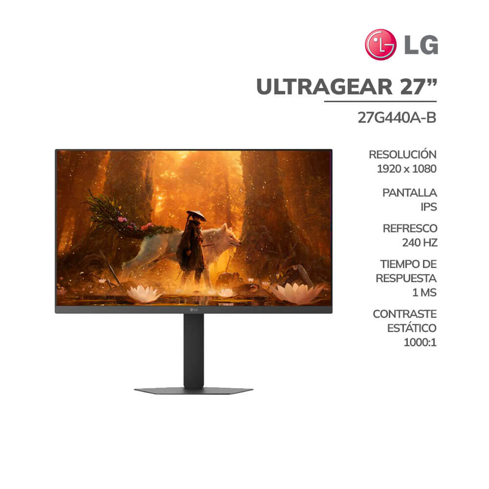 monitor-gamer--lg-ultragear-27-27g440a-b-panel-ips-240hz-1ms-hdmi-displayport-pivotiable-pc-speed MONITOR GAMER LG ULTRAGEAR 27" (27G440A-B) PANEL IPS| 240HZ/ 1MS| HDMI-DISPLAYPORT| PIVOTIABLE