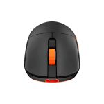 MOUSE GAMER ROYAL KLUDGE M30 (RKM30-BO) BLACK ORANGE | WIRELESS - BT - USB