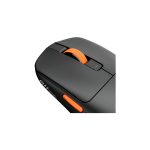 MOUSE GAMER ROYAL KLUDGE M30 (RKM30-BO) BLACK ORANGE | WIRELESS - BT - USB