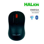 MOUSE HALION OMEGA (HA-M207D) WIRELES - BT | RECARGABLE | NEGRO