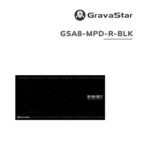 PAD MOUSE GRAVASTAR XL (GSA8-MPD-R-BLK) 800X400MM | BLACK