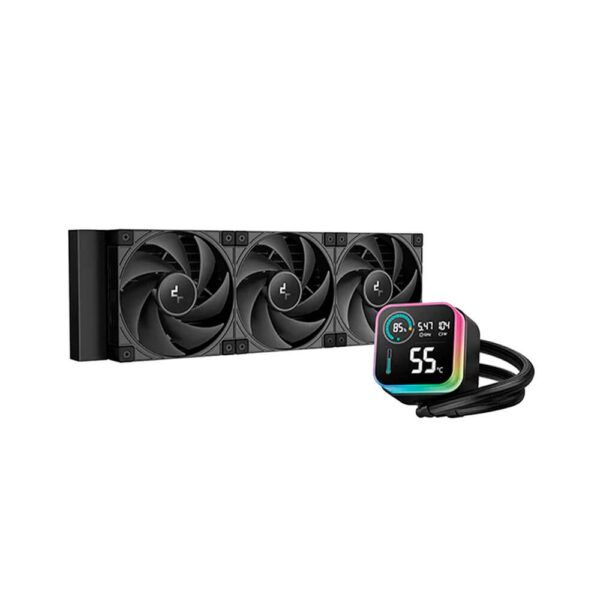 SISTEMA DE ENFRIAMIENTO LIQUIDO DEEPCOOL LQ360 ULTRA (R-LQ360-BKLSMWP-G-U) PANTALLA DIGITAL