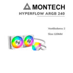 SISTEMA DE ENFRIAMIENTO LIQUIDO MONTECH HYPERFLOW ARGB 240 WHITE