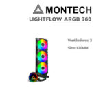 SISTEMA DE ENFRIAMIENTO LIQUIDO MONTECH LIGHTFLOW ARGB 360 BLACK