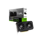 TARJETA DE VIDEO ASUS RTX 5050 8GB GDDR6 DUAL (DUAL-RTX5050-O8G) 128 BITS