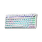 TECLADO GAMER AULA F75 (F75) WIRED | WHITE | SWITCH BLUE | LED RAINBOW