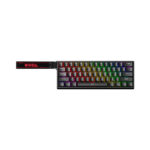 TECLADO GAMER AULA WIN60HE (WIN60HE) WIRED | BLACK | SWITCH GRAYWOOD MAGNETIC | LED-RGB