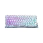 TECLADO GAMER GRAVASTAR MERCURY K1 LITE CRYSTAL AURORA (GSK1LITE-XTAL-AURORA) WIRELESS| SWITCH BSUN LINEAR| LED-RGB