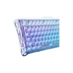 TECLADO GAMER GRAVASTAR MERCURY K1 LITE CRYSTAL AURORA (GSK1LITE-XTAL-AURORA) WIRELESS| SWITCH BSUN LINEAR| LED-RGB