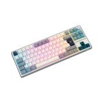 TECLADO GAMER ROYAL KLUDGE (RK-R87PRO TKL) HALF GREY | CREAMY SWITCH | USB | LED-RGB
