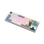 TECLADO GAMER ROYAL KLUDGE (RK-R87PRO TKL) HALF GREY | CREAMY SWITCH | USB | LED-RGB