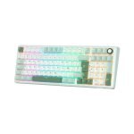 TECLADO GAMER ROYAL KLUDGE (RK-R98PRO) SKY CYAN | CREAM SWITCH | CABLEADO | LED-RGB