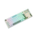 TECLADO GAMER ROYAL KLUDGE (RK-R98PRO) SKY CYAN | CREAM SWITCH | CABLEADO | LED-RGB
