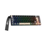 TECLADO GAMER ROYAL KLUDGE RK68 HE (IBM69K-SP) PHANTOM | SWITCH MINT MAGNETIC | LED-RGB