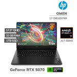 LAPTOP GAMER HP OMEN 17-DB1097NR RYZEN AI 7-350HX 32GB 1TB SSD T.VIDEO RTX 5070 8GB 17.3" QHD WINDOWS 11