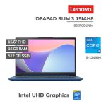 LAPTOP LENOVO IDEAPAD SLIM 3 15IAH8 I5-12450H 16GB 512GB SSD 15.6 FHD WINDOWS 11 ( 83ER0019LM )
